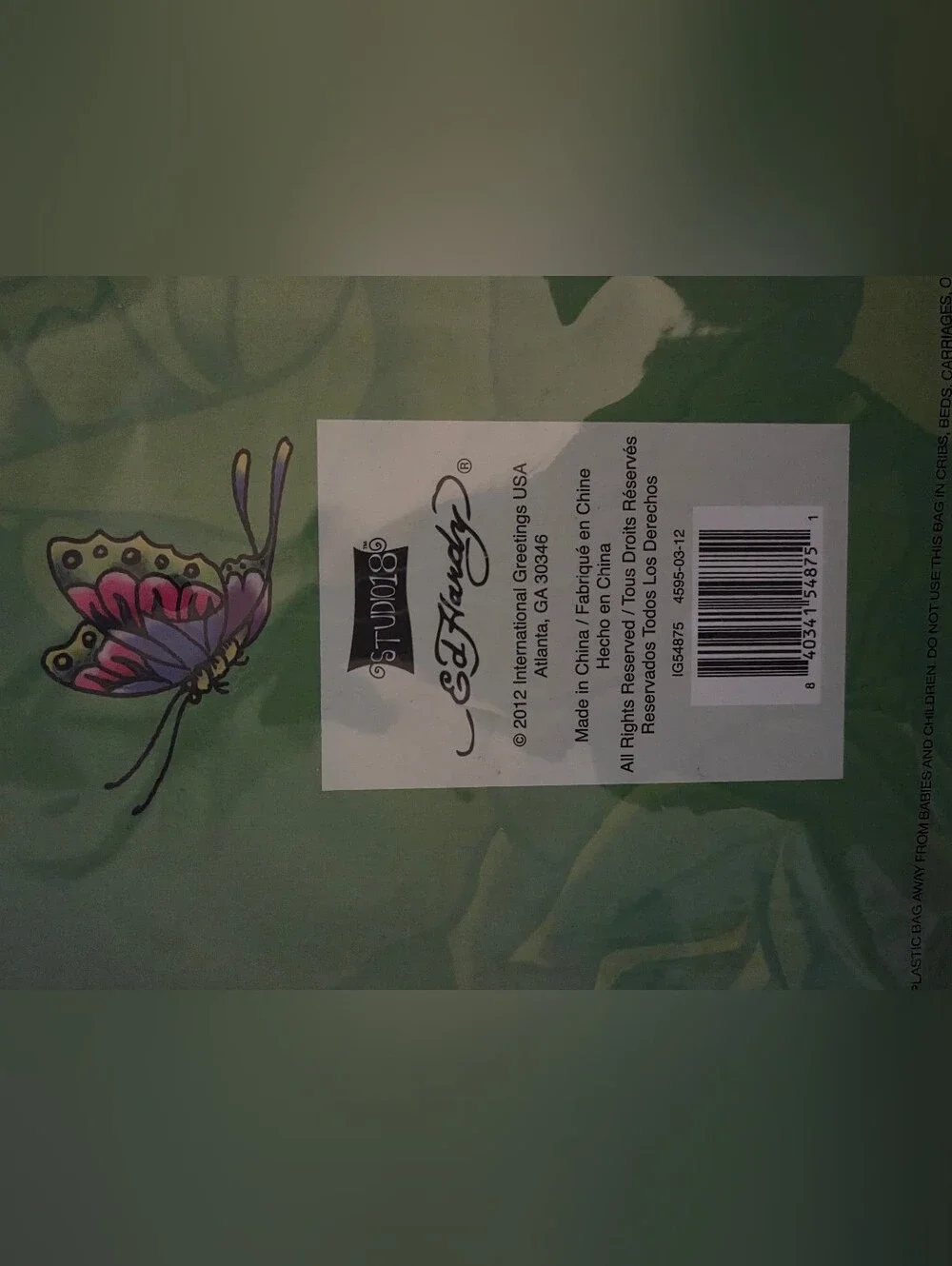New Ed Hardy Magnet Board W/magnets
